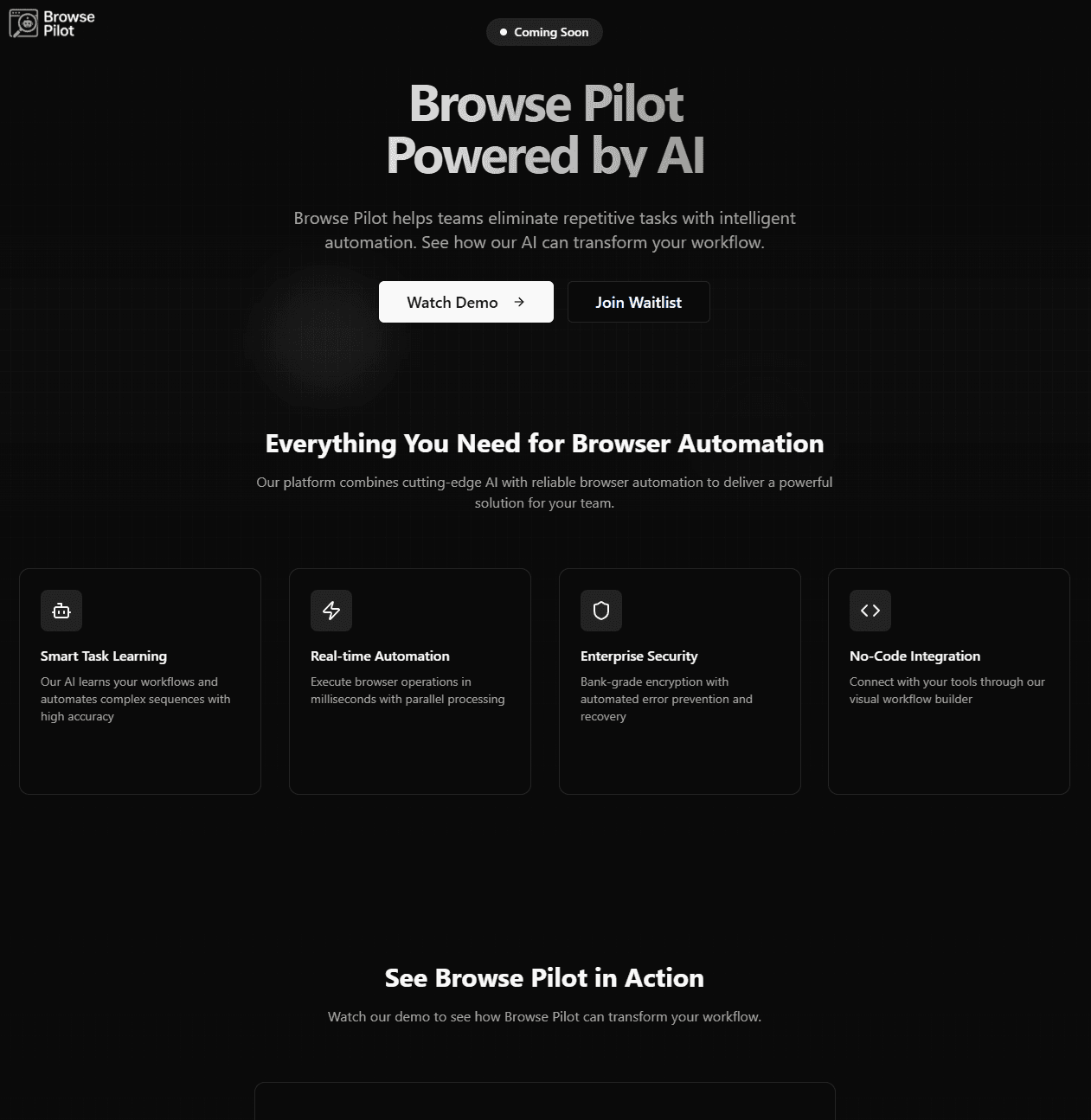 Browse Pilot